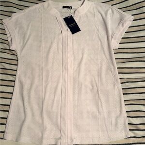 White Short Sleeve Top
